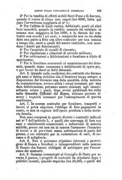 Manuale ad uso dei senatori del Regno e dei deputati contenente lo Statuto e i plebisciti, la legge elettorale, i regolamenti delle due Camere, le principali leggi organiche dllo Stato, gli elenchi dei senatori del Regno, dei deputati e dei ministeri succedutisi durante la ... legislazione