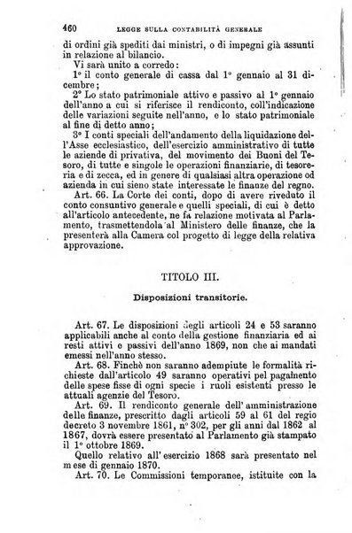 Manuale ad uso dei senatori del Regno e dei deputati contenente lo Statuto e i plebisciti, la legge elettorale, i regolamenti delle due Camere, le principali leggi organiche dllo Stato, gli elenchi dei senatori del Regno, dei deputati e dei ministeri succedutisi durante la ... legislazione