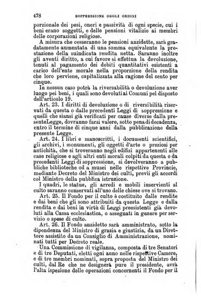 Manuale ad uso dei senatori del Regno e dei deputati contenente lo Statuto e i plebisciti, la legge elettorale, i regolamenti delle due Camere, le principali leggi organiche dllo Stato, gli elenchi dei senatori del Regno, dei deputati e dei ministeri succedutisi durante la ... legislazione