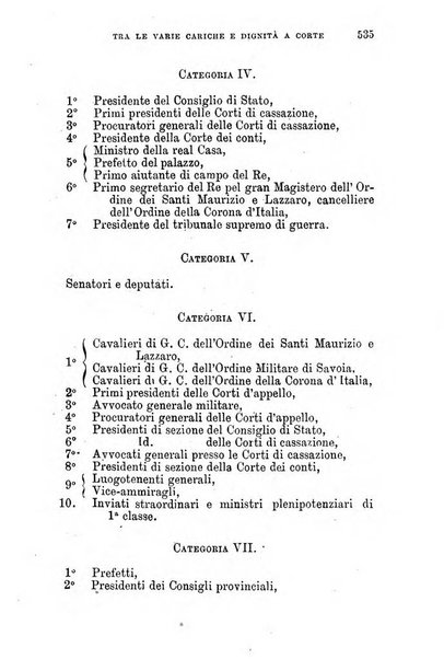 Manuale ad uso dei senatori del Regno e dei deputati contenente lo Statuto e i plebisciti, la legge elettorale, i regolamenti delle due Camere, le principali leggi organiche dllo Stato, gli elenchi dei senatori del Regno, dei deputati e dei ministeri succedutisi durante la ... legislazione