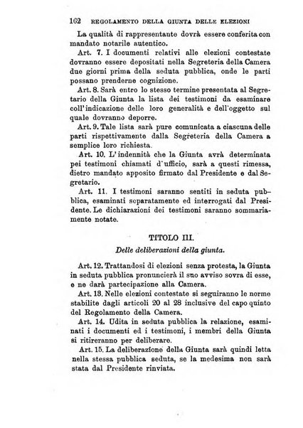 Manuale ad uso dei deputati al Parlamento nazionale