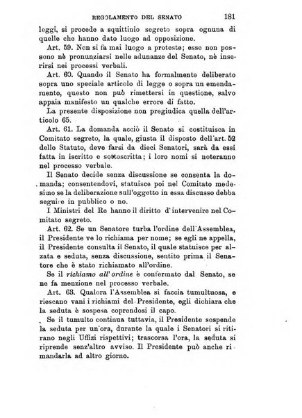 Manuale ad uso dei deputati al Parlamento nazionale