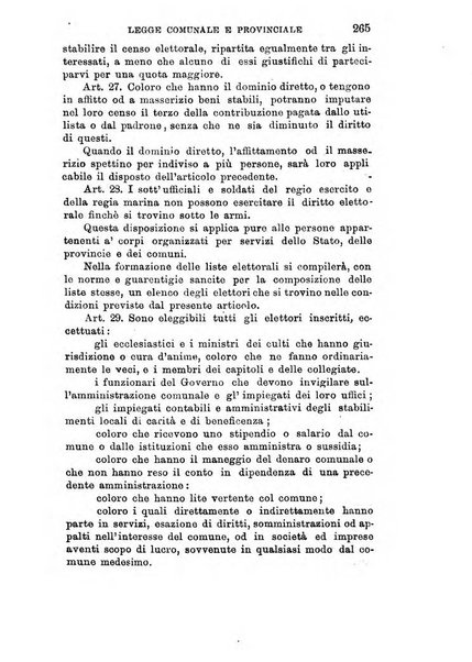 Manuale ad uso dei deputati al Parlamento nazionale