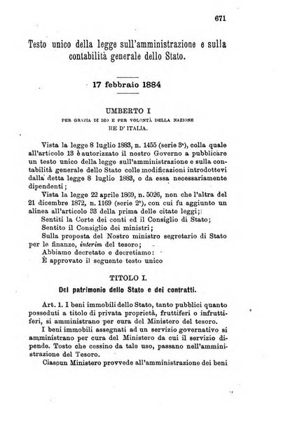 Manuale ad uso dei deputati al Parlamento nazionale