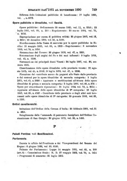 Manuale ad uso dei deputati al Parlamento nazionale