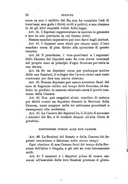 Manuale ad uso dei deputati al Parlamento nazionale