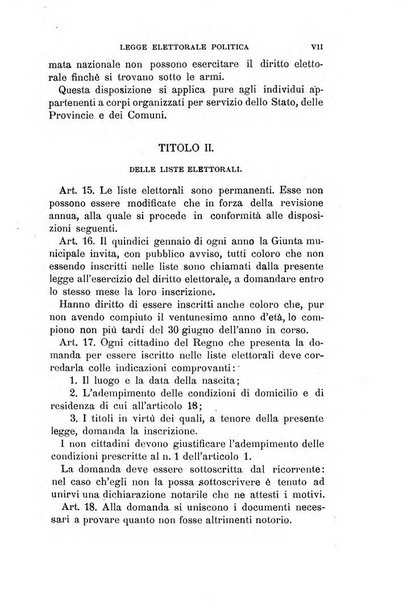 Manuale ad uso dei deputati al Parlamento nazionale