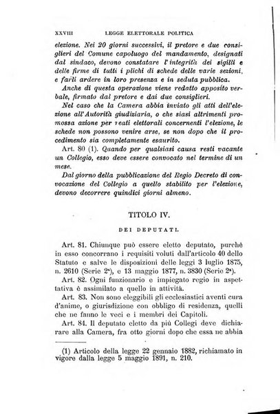 Manuale ad uso dei deputati al Parlamento nazionale