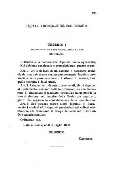 Manuale ad uso dei deputati al Parlamento nazionale