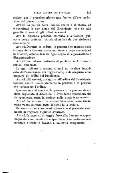 Manuale ad uso dei deputati al Parlamento nazionale