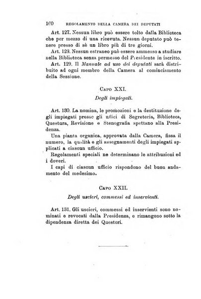 Manuale ad uso dei deputati al Parlamento nazionale