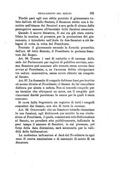 Manuale ad uso dei deputati al Parlamento nazionale