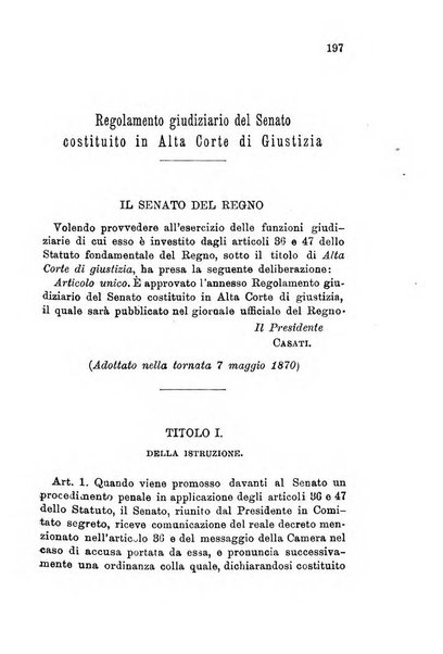 Manuale ad uso dei deputati al Parlamento nazionale