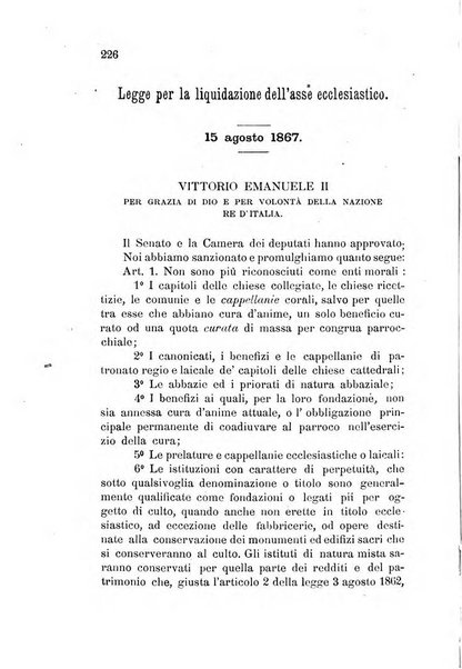 Manuale ad uso dei deputati al Parlamento nazionale