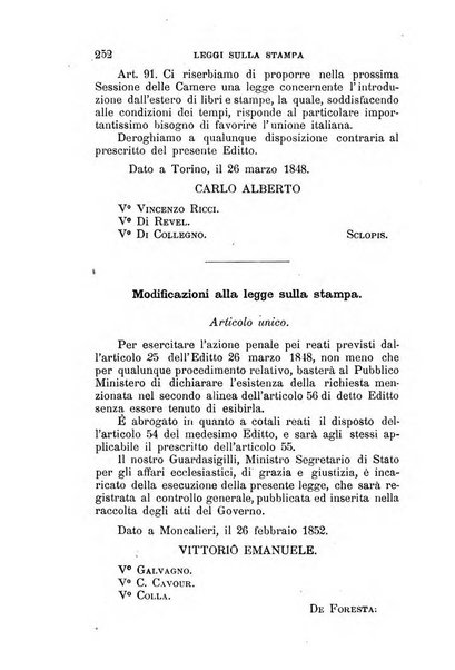 Manuale ad uso dei deputati al Parlamento nazionale