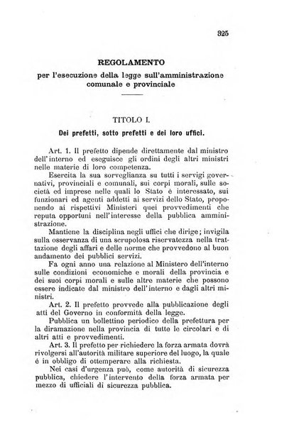 Manuale ad uso dei deputati al Parlamento nazionale