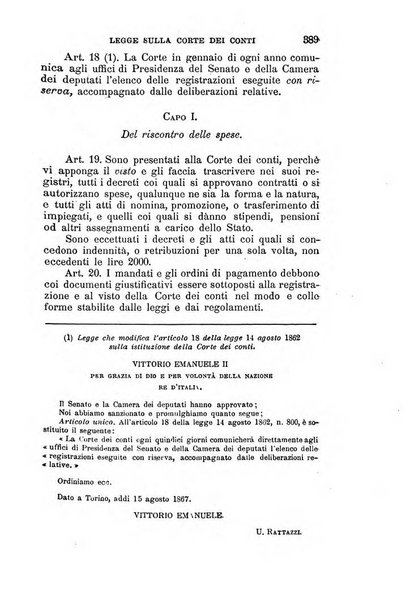 Manuale ad uso dei deputati al Parlamento nazionale