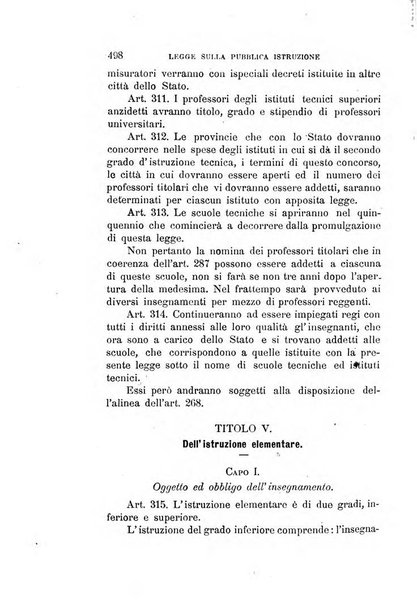 Manuale ad uso dei deputati al Parlamento nazionale