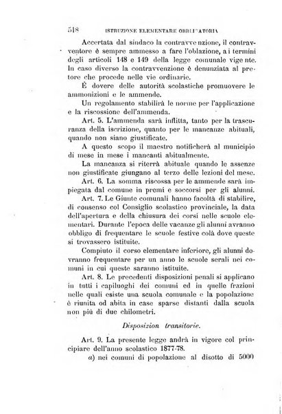 Manuale ad uso dei deputati al Parlamento nazionale