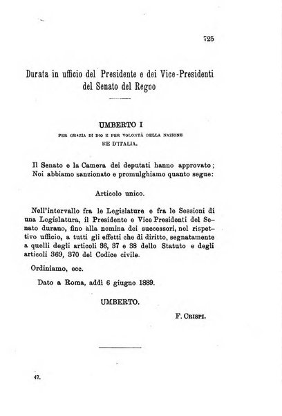 Manuale ad uso dei deputati al Parlamento nazionale