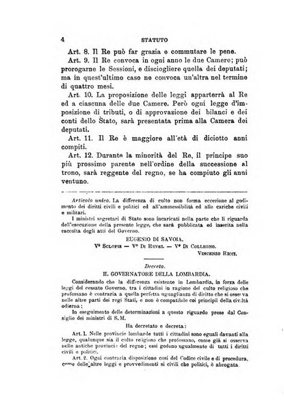 Manuale ad uso dei deputati al Parlamento nazionale