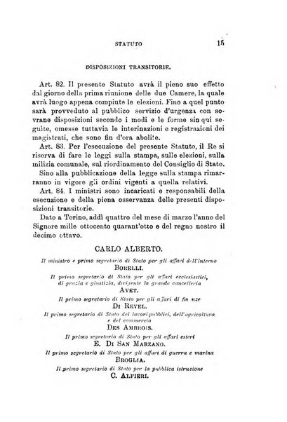 Manuale ad uso dei deputati al Parlamento nazionale