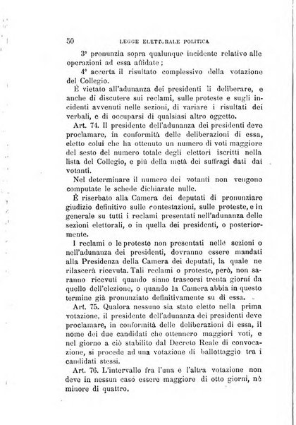 Manuale ad uso dei deputati al Parlamento nazionale