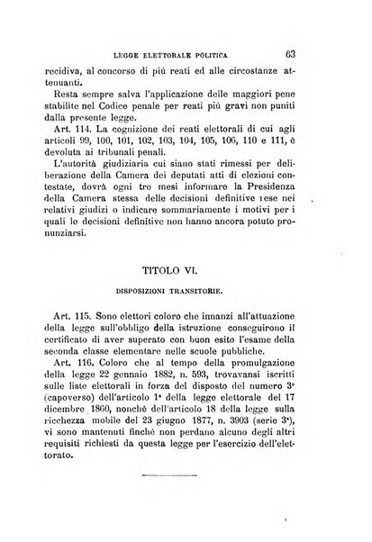 Manuale ad uso dei deputati al Parlamento nazionale