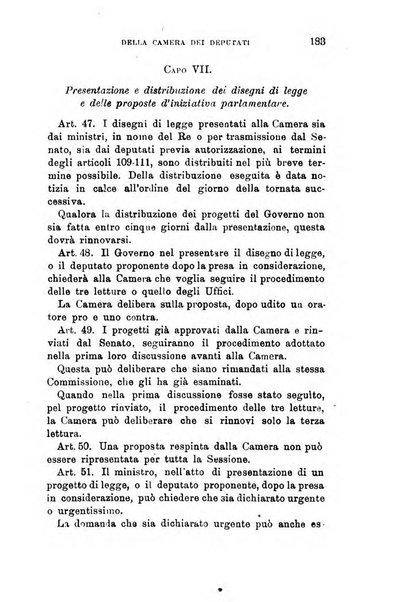 Manuale ad uso dei deputati al Parlamento nazionale