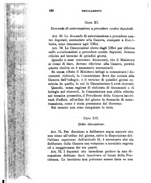 Manuale ad uso dei deputati al Parlamento nazionale