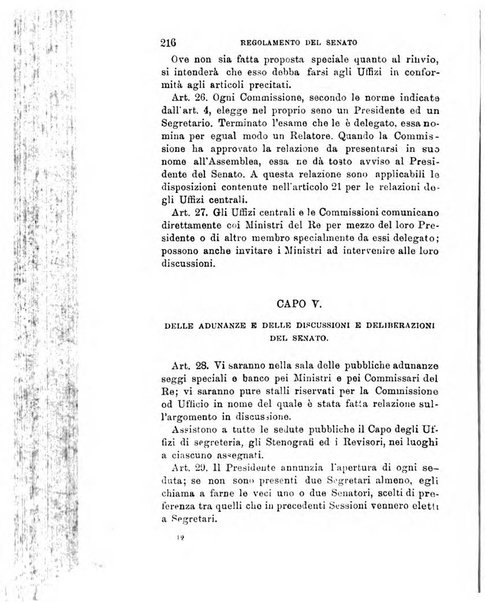 Manuale ad uso dei deputati al Parlamento nazionale