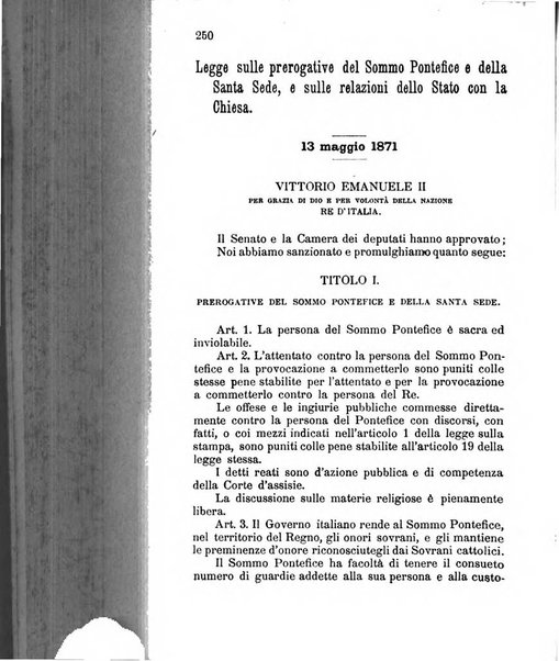 Manuale ad uso dei deputati al Parlamento nazionale