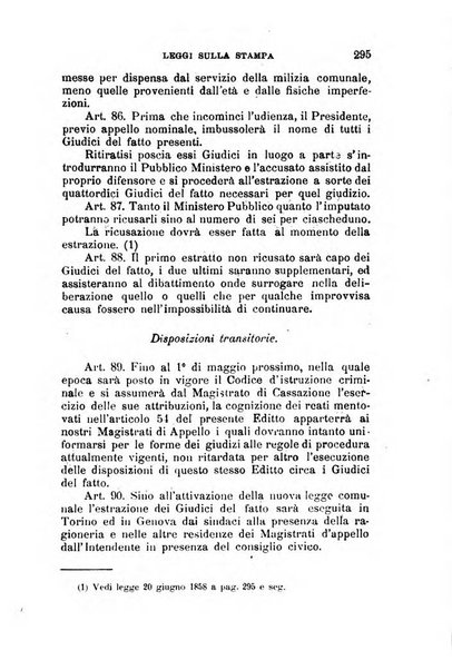 Manuale ad uso dei deputati al Parlamento nazionale