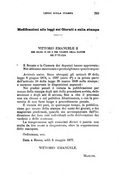 Manuale ad uso dei deputati al Parlamento nazionale