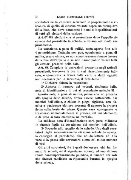 Manuale ad uso dei deputati al Parlamento nazionale