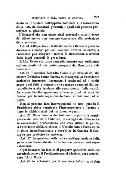 Manuale ad uso dei deputati al Parlamento nazionale