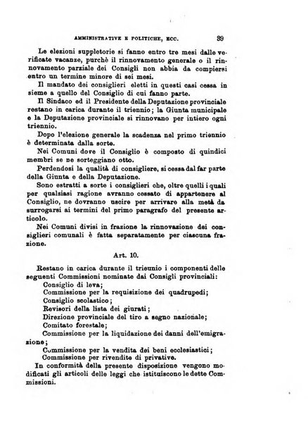 Manuale ad uso dei deputati al Parlamento nazionale