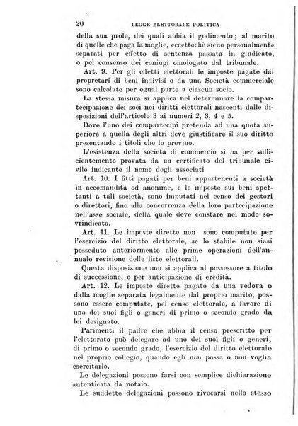 Manuale ad uso dei deputati al Parlamento nazionale