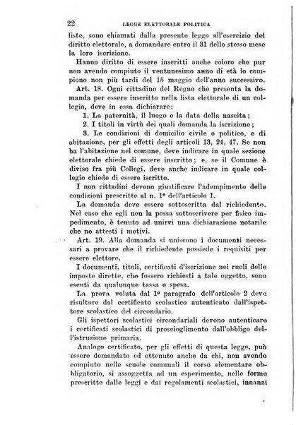 Manuale ad uso dei deputati al Parlamento nazionale