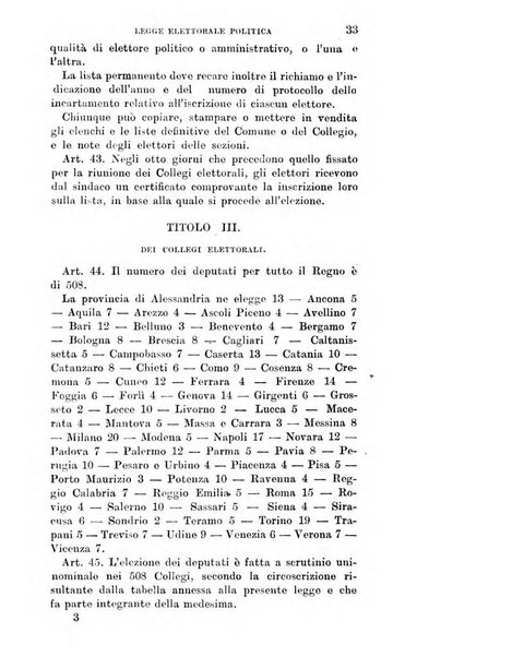 Manuale ad uso dei deputati al Parlamento nazionale