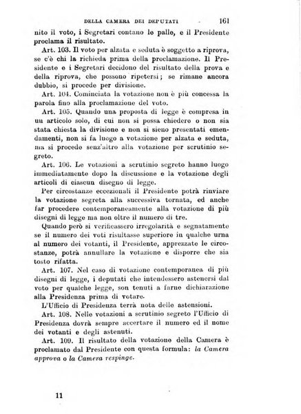 Manuale ad uso dei deputati al Parlamento nazionale