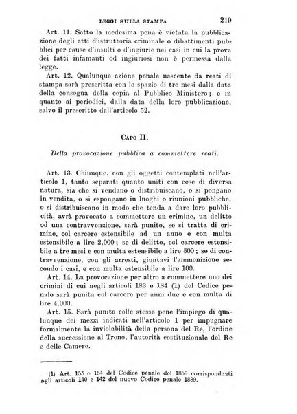 Manuale ad uso dei deputati al Parlamento nazionale