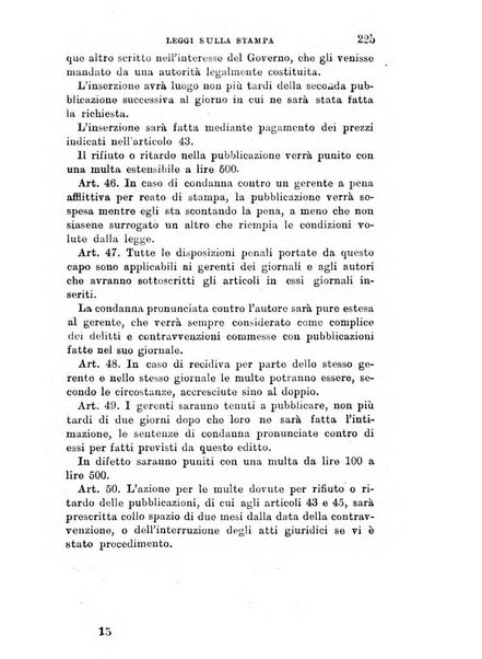 Manuale ad uso dei deputati al Parlamento nazionale