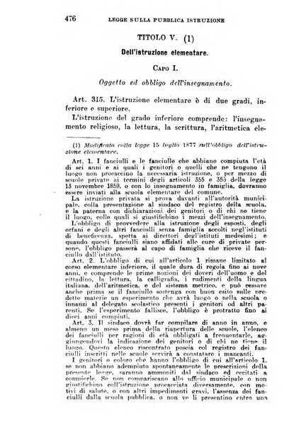 Manuale ad uso dei deputati al Parlamento nazionale