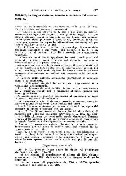 Manuale ad uso dei deputati al Parlamento nazionale