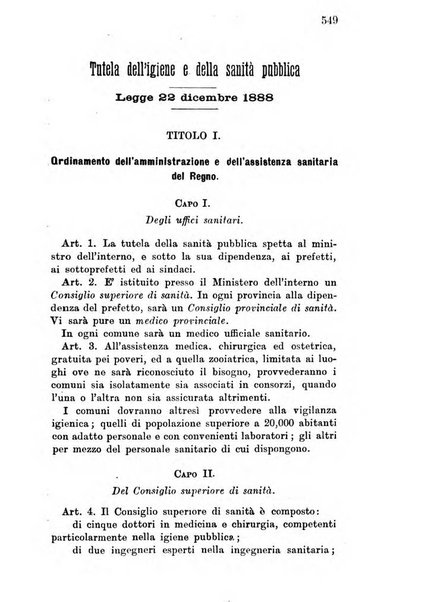 Manuale ad uso dei deputati al Parlamento nazionale