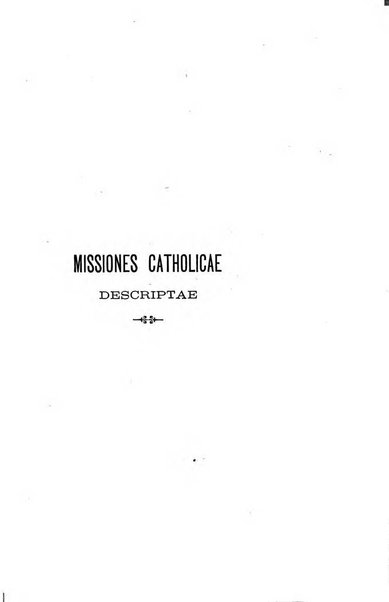 Missiones catholicae