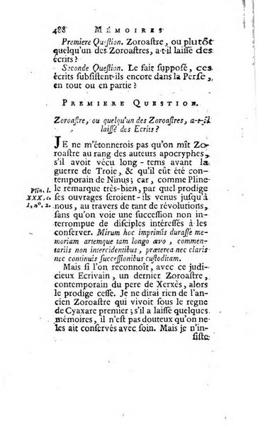 Académie Royale des Inscriptions et Belles Lettres. Mémoires..