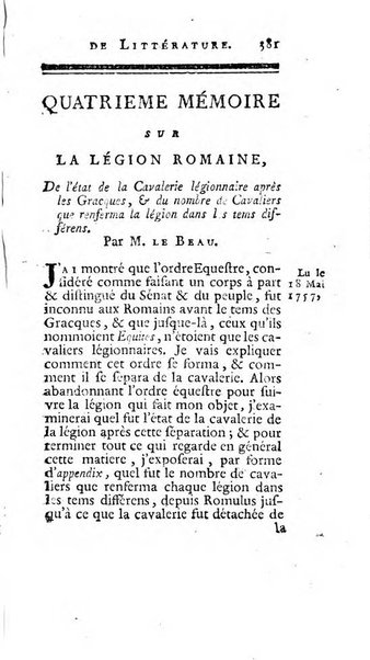 Académie Royale des Inscriptions et Belles Lettres. Mémoires..