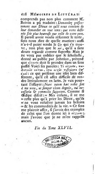 Académie Royale des Inscriptions et Belles Lettres. Mémoires..